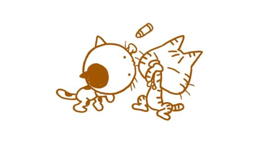 猫のかわいいアニメ動画！読売新聞・こどもの詩「ねこ」