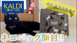 KALDIの数量限定ネコバッグを紹介☆【世界猫の日】