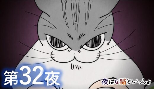 アニメ『夜は猫といっしょ』第32夜「瞳孔MAX」