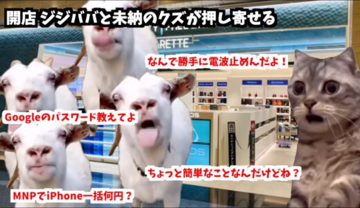 ドコモショップ店員の日常【猫ミーム】